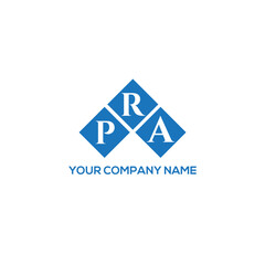 RPA letter logo design on white background. RPA creative initials letter logo concept. RPA letter design.
