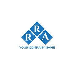 RRA letter logo design on white background. RRA creative initials letter logo concept. RRA letter design.
