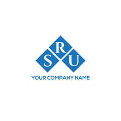 RSU letter logo design on white background. RSU creative initials letter logo concept. RSU letter design.
