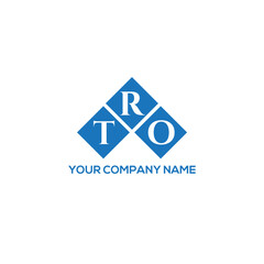 RTO letter logo design on white background. RTO creative initials letter logo concept. RTO letter design.
