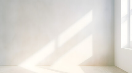 Blurred overlay effect for photo and mockups. Wall texture with organic drop diagonal shadow and...