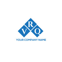 RVQ letter logo design on white background. RVQ creative initials letter logo concept. RVQ letter design.

