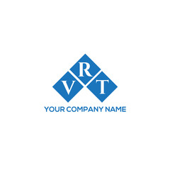 RVT letter logo design on white background. RVT creative initials letter logo concept. RVT letter design.
