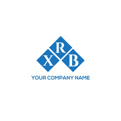 RXB letter logo design on white background. RXB creative initials letter logo concept. RXB letter design.

