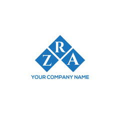 Fototapeta premium RZA letter logo design on white background. RZA creative initials letter logo concept. RZA letter design. 