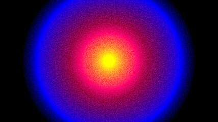 grainy texture noise effect abstract black, blue, yellow and red color gradient background or wallpaper design. use to web banner, banner, book cover or  header poster design.