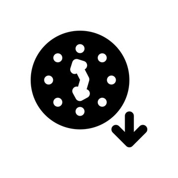 decrease glyph icon