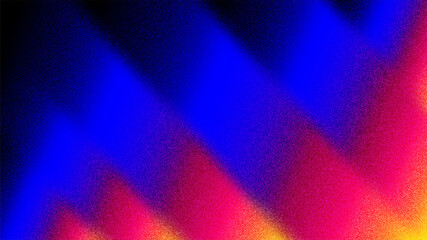 grainy texture noise effect abstract black, blue, yellow and red color gradient background or wallpaper design. use to web banner, banner, book cover or  header poster design.