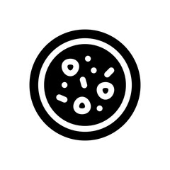 snack glyph icon