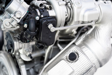 Obraz premium engine in car