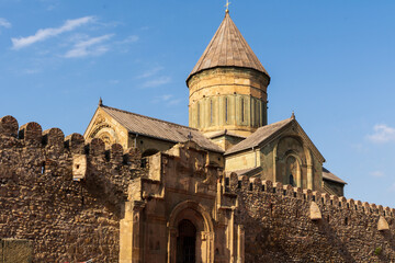 Naklejka premium Church Sveti Zchoweli, Mzcheta, Georgia, Europe