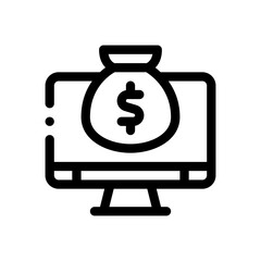 income line icon
