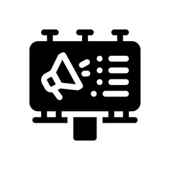 billboard glyph icon