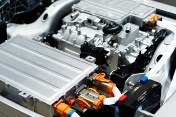 motor in electric car 