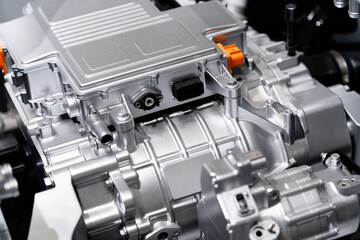 motor in electric car 