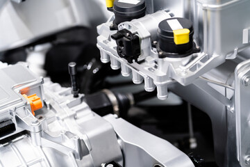 motor in electric car 
