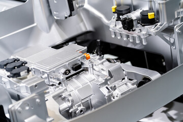 motor in electric car 