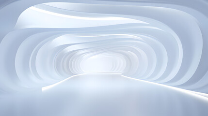 Light White Background. generative ai.