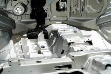 Electric car interior