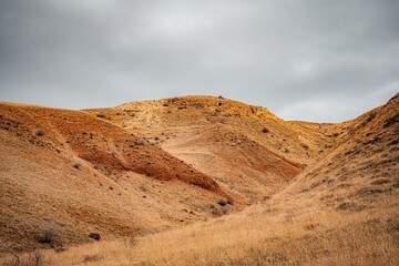 landscape with sky and clouds