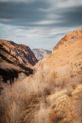 rocks in the mountains