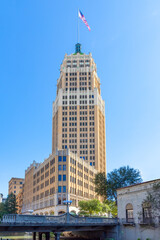Tower life building at San Antonio city, Texas