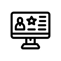 customer feedback line icon