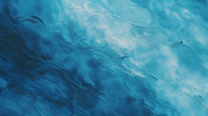 Fototapeta na wymiar Abstract Art Blue Paint Swirls - Creative Fluid Motion Background