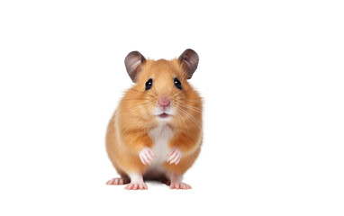 Hamsters Adorable Burrowers Isolated on a Transparent Background PNG