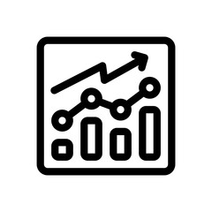 analytics line icon