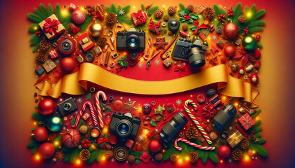 Naklejka premium Illustrations noël