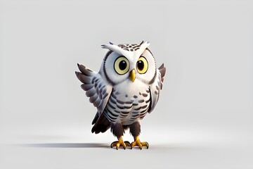 Obraz premium owl on a branch