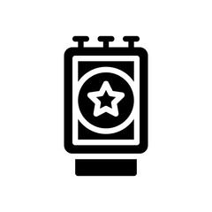 billboard glyph icon