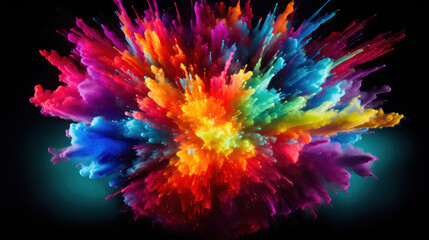 Farben Explosion