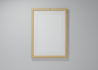 Portrait Picture Wooden Frame