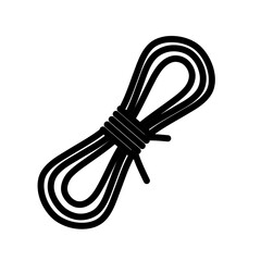 rope icon vector with simple design