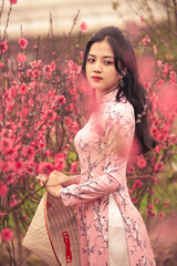 portrait of a woman in dress