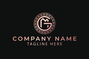 MG, MG lettermark logo, MG wordmark logo, MG monogram logo
