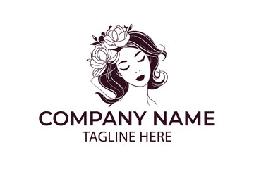  Girl fashion, Girl fashion logo, Girl Boutique logo, Girl fabrics logo