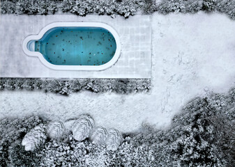 our company will winterize your pool. vacuum up the fallen leaves. the heated pool can be used even...