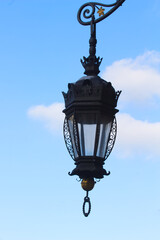 Fototapeta na wymiar Old city lantern on Krakow main square.