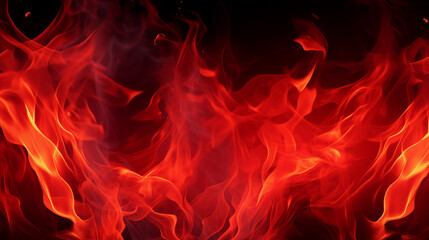 Fire Texture Abstract Blaze Banner Background