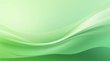 Light green curves mixed with white are pleasing to the eye.