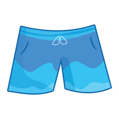 Swimming trunks icon. Cartoon illustration of swimming trunks vector icon for web - obrazy, fototapety, plakaty