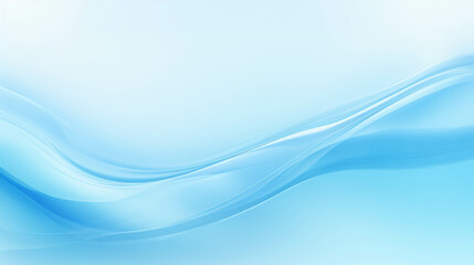 Fototapeta premium Light blue curves mixed with white look pleasing to the eye.
