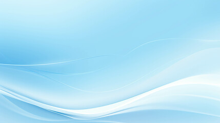 Obraz premium Light blue curves mixed with white look pleasing to the eye.