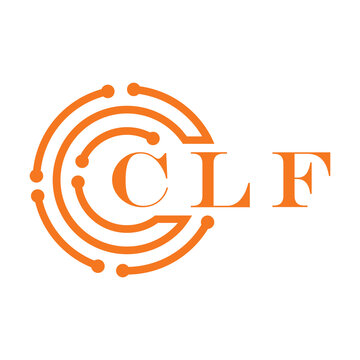 CLF letter design. CLF letter technology logo design on white background. CLF Monogram logo design for entrepreneur and business 