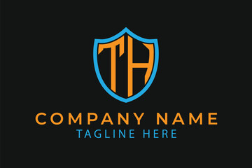 TH, TH lettermark logo, TH wordmark logo, TH monogram logo