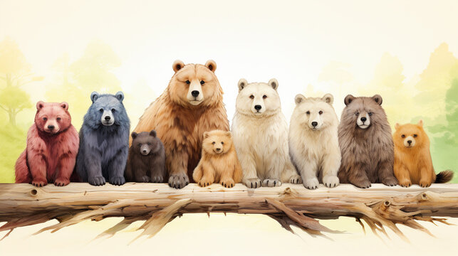 group of animals HD 8K wallpaper Stock Photographic Image 
