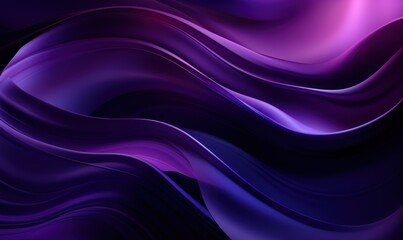 Fototapeta premium Abstract 3D Background with monochrome wavy flowing liquid paint